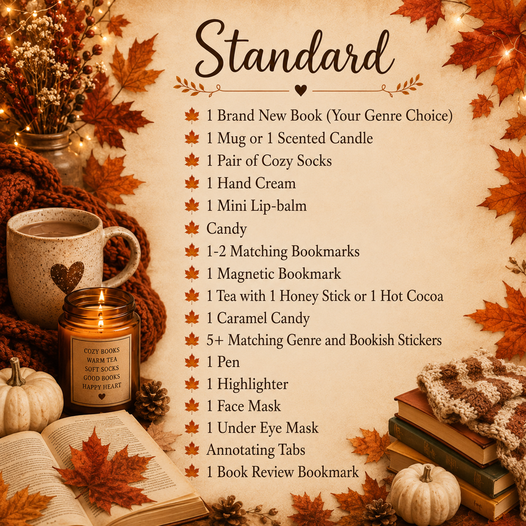 Fall Blind Date With a Book - Self Care Box