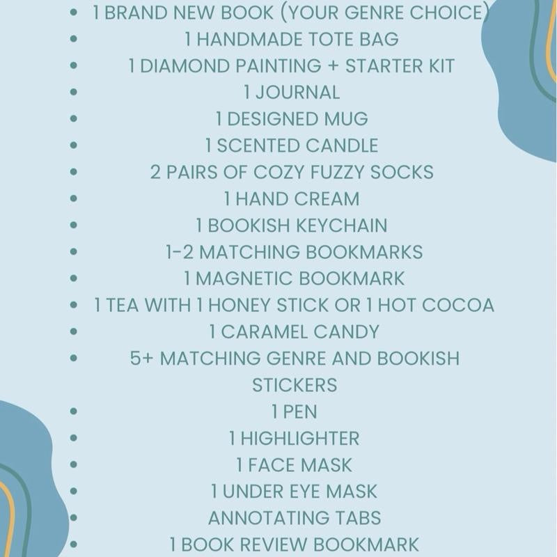 The Premium Cozy Experience - Blind Date With a Book