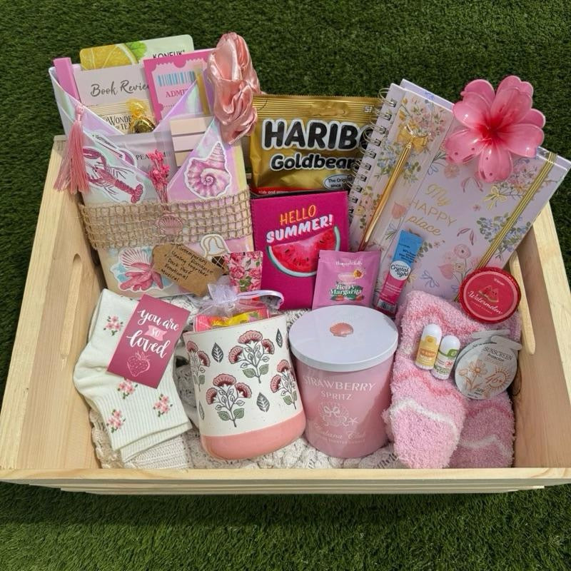 Beach Babe Bookish Bundle Self-Care Box - Blind Date With a Book