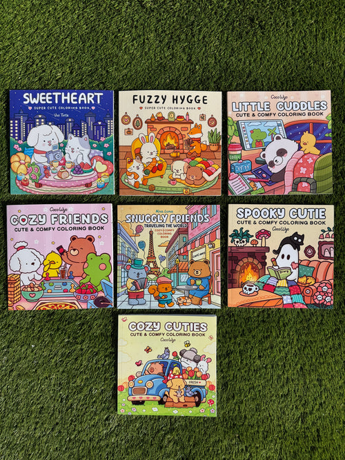 Blind Date With a Coloring Book - Self-Care Gift Set - Book Lovers