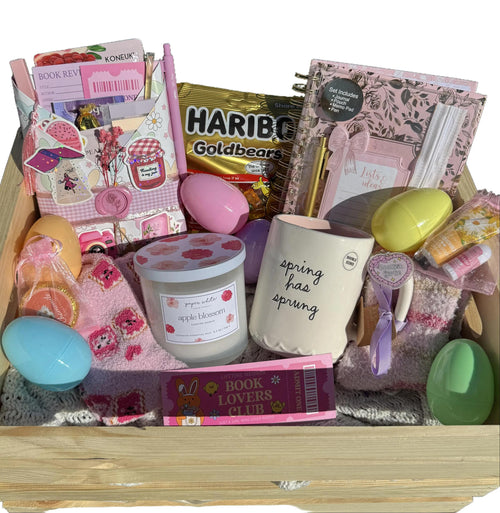 Spring Blind Date With a Book Self-Care Box